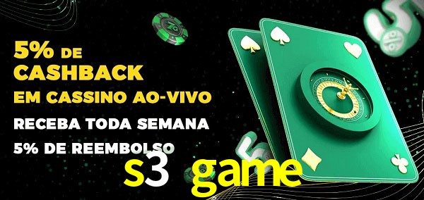 Promoções do cassino ao Vivo s3 game